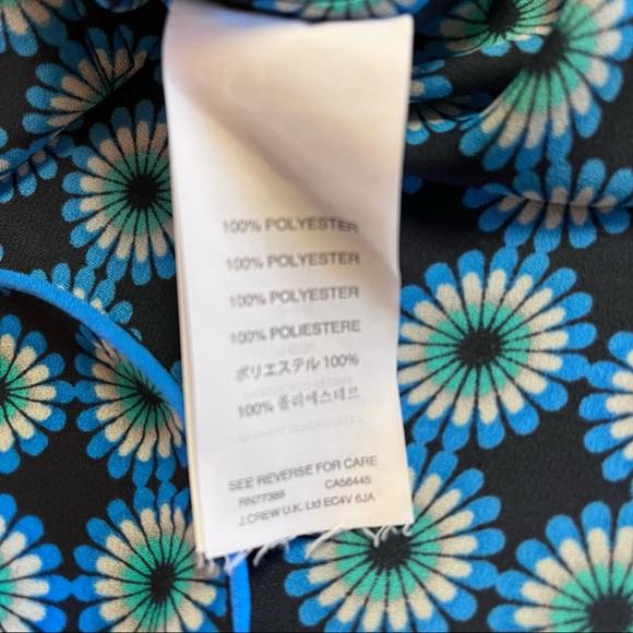 J. Crew Lightweight Pajama Style Button Up Shirt - Picture 5 of 9